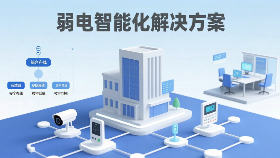 弱電工程智能化一體化服務，賦能各行智慧升級